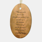 Décoration En Céramique Comment Prier Évangile De Thomas (Gauche)