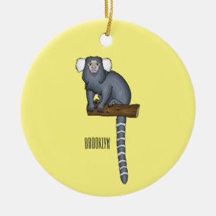 Décoration En Céramique Common marmoset cartoon illustration