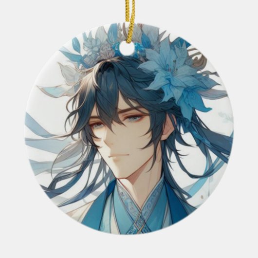 Décoration En Céramique Compagnon de Jade (Devant)