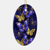 Décoration En Céramique Composition avec papillons Sapphire (Droite)