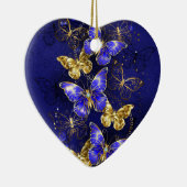 Décoration En Céramique Composition avec papillons Sapphire (Droite)