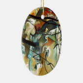 Décoration En Céramique Composition Kandinsky V Peinture Abstraite (Droite)