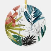 Décoration En Céramique Composition tropicale (Devant)