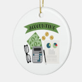 Décoration En Céramique Comptabilité (Gauche)