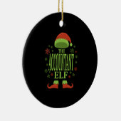 Décoration En Céramique Comptable Elfe de Noël (Droite)