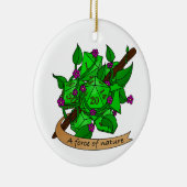 Décoration En Céramique Conception de dés Druid (Droite)