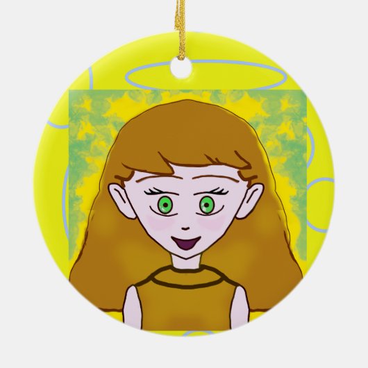 Décoration En Céramique Conception de dessin (Dos)