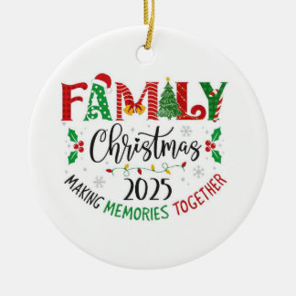 Décoration En Céramique Conception de Noël en famille