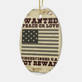 Décoration En Céramique Conception de texte inspirée par la paix Recherché (Gauche)