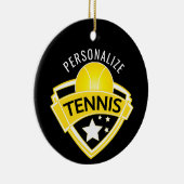 Décoration En Céramique Conception du logo 🎾 tennis (Droite)