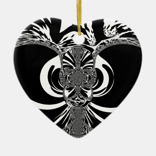 Décoration En Céramique Conception ethnique (Devant)