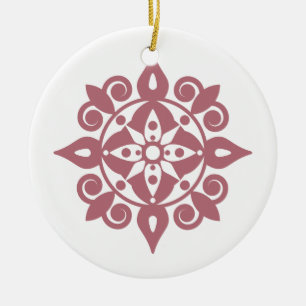 Décoration En Céramique Conception Mandala fraîche