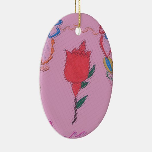 Décoration En Céramique Conception Rose spéciale (Droite)