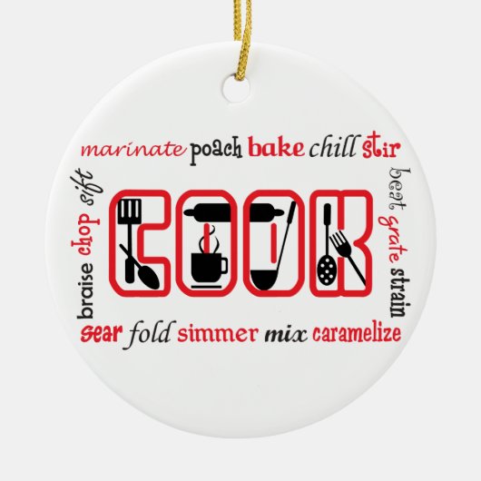 Décoration En Céramique Conditions de cuisine (Devant)