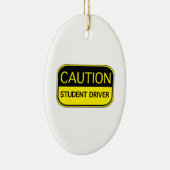 Décoration En Céramique Conducteur étudiant averti (Droite)