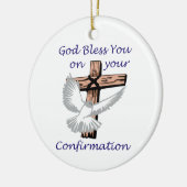Décoration En Céramique Confirmation bienheureuse (Gauche)