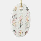 Décoration En Céramique Conformation de l'hélice ADN (Droite)