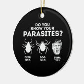 DÉCORATION EN CÉRAMIQUE CONNAISSEZ-VOUS VOS PARASITES ? (Gauche)