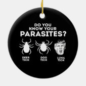 DÉCORATION EN CÉRAMIQUE CONNAISSEZ-VOUS VOS PARASITES ? (Dos)