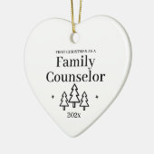 Décoration En Céramique Conseiller familial Premier Noël (Gauche)