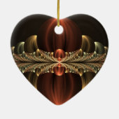 Décoration En Céramique Construction Imaginaire brillant Abstrait coeur fr (Dos)