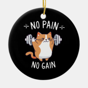 Décoration En Céramique Construisons du Muscle ! C'est l'heure de la gym !