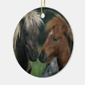 Décoration En Céramique Contact miniature de chevaux (Gauche)