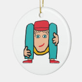 Décoration En Céramique Contortionist (Gauche)