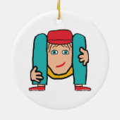 Décoration En Céramique Contortionist (Dos)