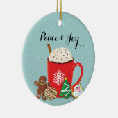 Décoration En Céramique Cookies et cacao Noël (Droite)