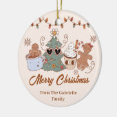 Décoration En Céramique Cookies Noël fête d'anniversaire (Gauche)