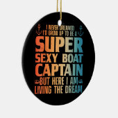 Décoration En Céramique Cool Bateau Capitaine Pour Hommes Femmes Voilier P (Droite)