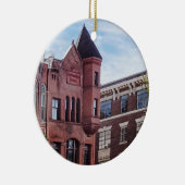 Décoration En Céramique Cooperstown NY - Premier bâtiment de la Banque nat (Droite)