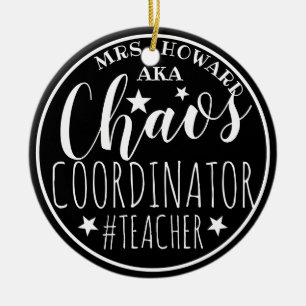 Décoration En Céramique Coordinateur du Chaos hashtag sac fourre-tout ense