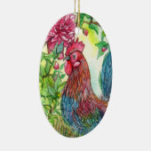 Décoration En Céramique Coq par Peony (Droite)