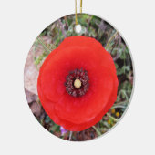 Décoration En Céramique Coquelicot (Gauche)