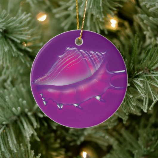 Décoration En Céramique Coquillage (Arbre)