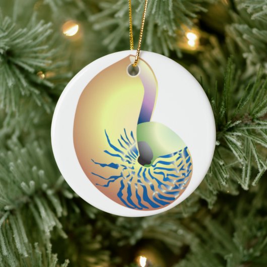 DÉCORATION EN CÉRAMIQUE COQUILLE (Arbre)