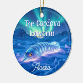 Décoration En Céramique Cordova Iceworm Alaska Cryptid Myth Christmas (Gauche)