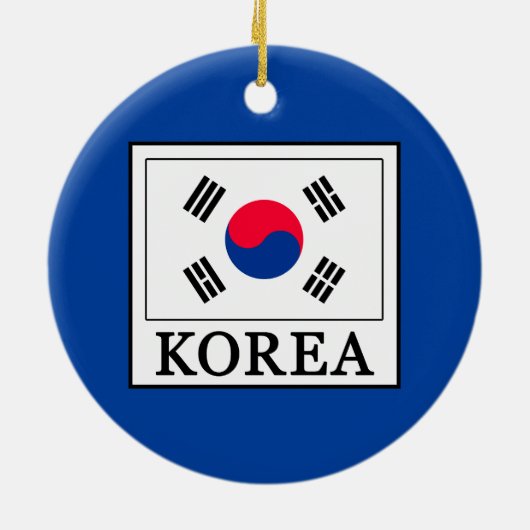 Décoration En Céramique Corée (Dos)