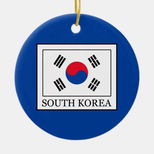 Décoration En Céramique Corée du Sud (Devant)