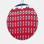 Décoration En Céramique Corée du Sud Polka Dot Drapeau Design d'art : une  (Gauche)