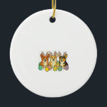 Décoration En Céramique Corgi Easter T-Shirt_1<br><div class="desc">Corgi Easter T-Shirt_1</div>