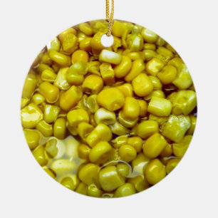 Décoration En Céramique Corne jaune