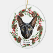 Décoration En Céramique cornish rex (Gauche)