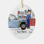 Décoration En Céramique Corps auto - Femme (Droite)