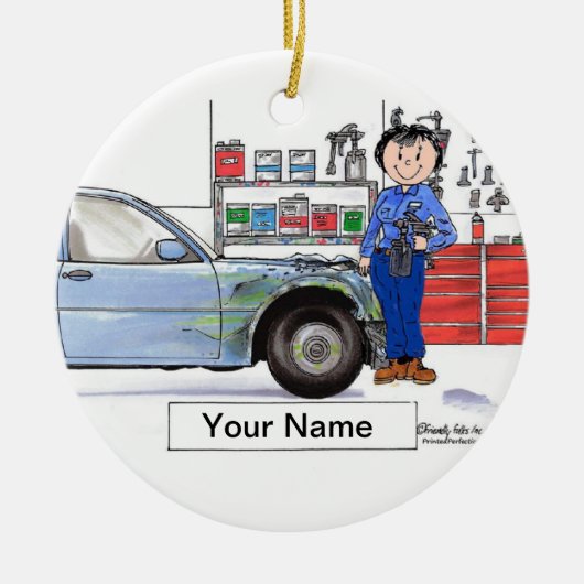 Décoration En Céramique Corps auto - Femme (Devant)