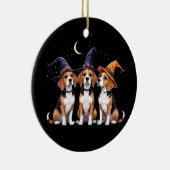 Décoration En Céramique Costume Halloween Chien Éffrayant beagle Halloween (Droite)