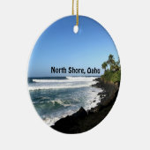 Décoration En Céramique Côte Nord, Oahu (Droite)