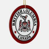 Décoration En Céramique Côte Pacifique Nord-Ouest Haida Kaigani Thunderbir (Droite)